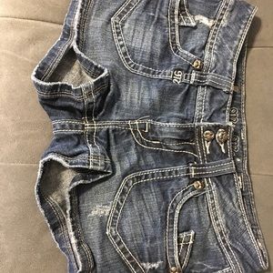 Jean shorts
